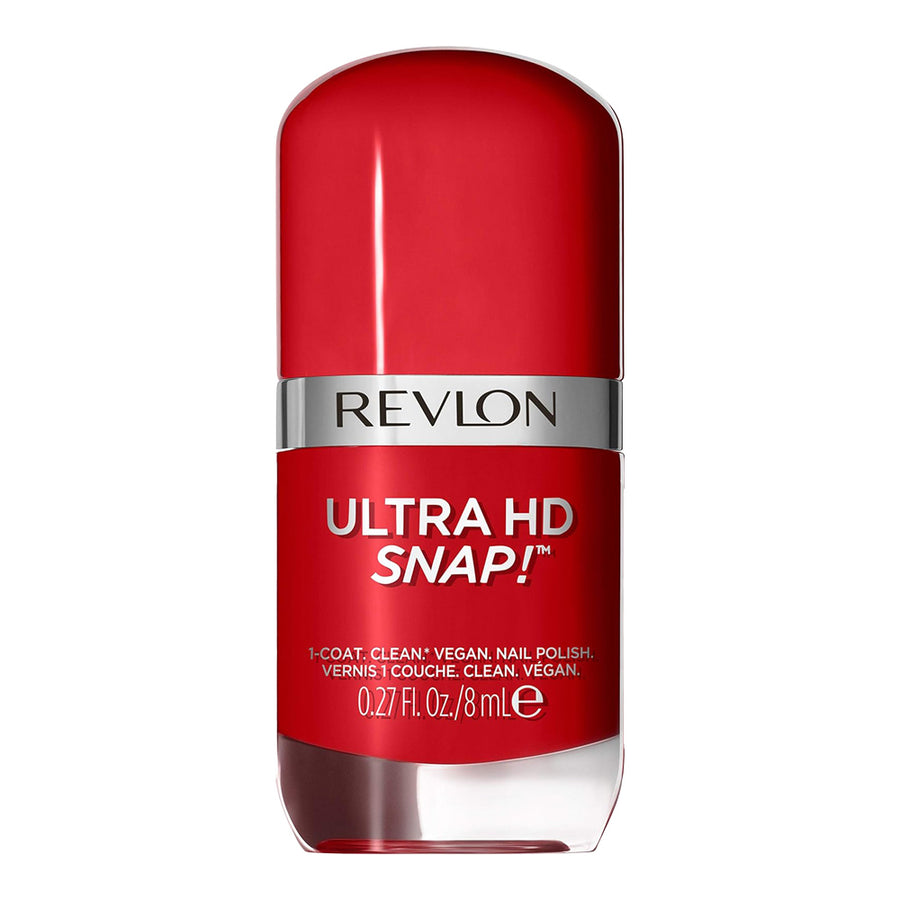 Revlon Ultra HD Snap! Nail Polish 030 CHERRY ON TOP - 20-Free, fast-drying, vegan
