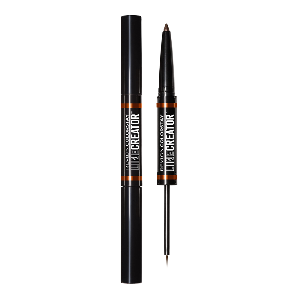 Revlon ColorStay Line Creator Double Ended Liner in shade 152 LEATHERCRAFT - dual-tip liner for bold and defined eyes
