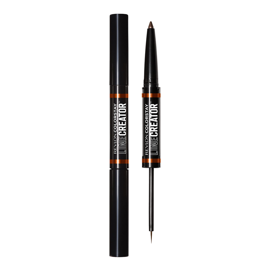 Revlon ColorStay Line Creator Double Ended Liner in shade 152 LEATHERCRAFT - dual-tip liner for bold and defined eyes
