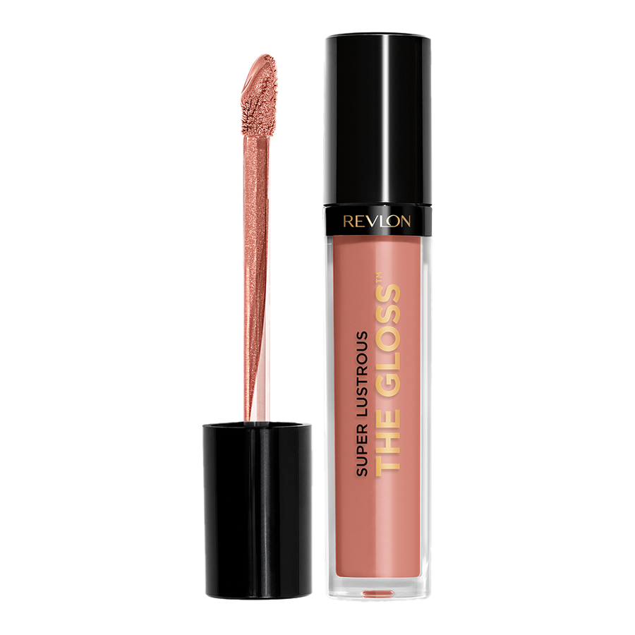 Revlon Super Lustrous Gloss 215 SUPER NATURAL lip gloss with hydrating formula and high-shine, non-sticky finish
