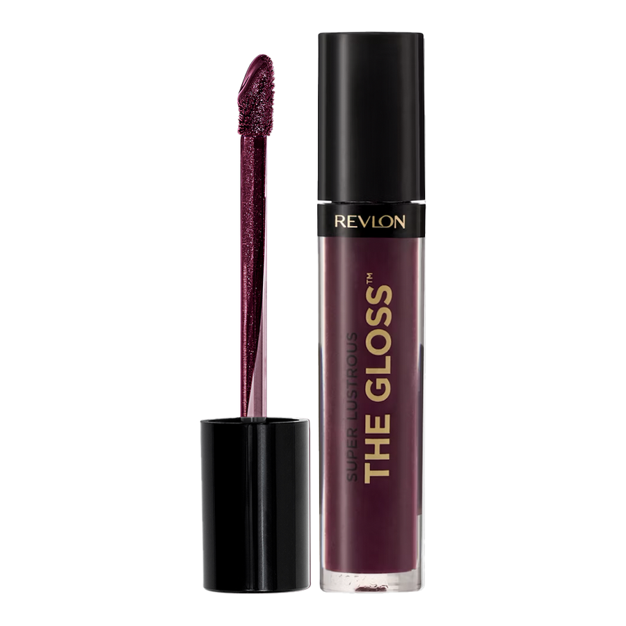 Revlon Super Lustrous Gloss 308 PLUM APPEAL lip gloss with hydrating formula and high-shine, non-sticky finish
