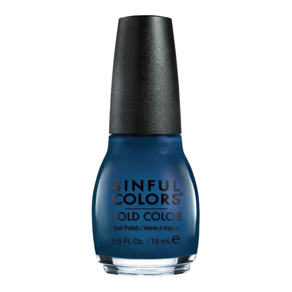 SinfulColors Bold Color Nail Polish 15ml 2543 SHOW & TEAL