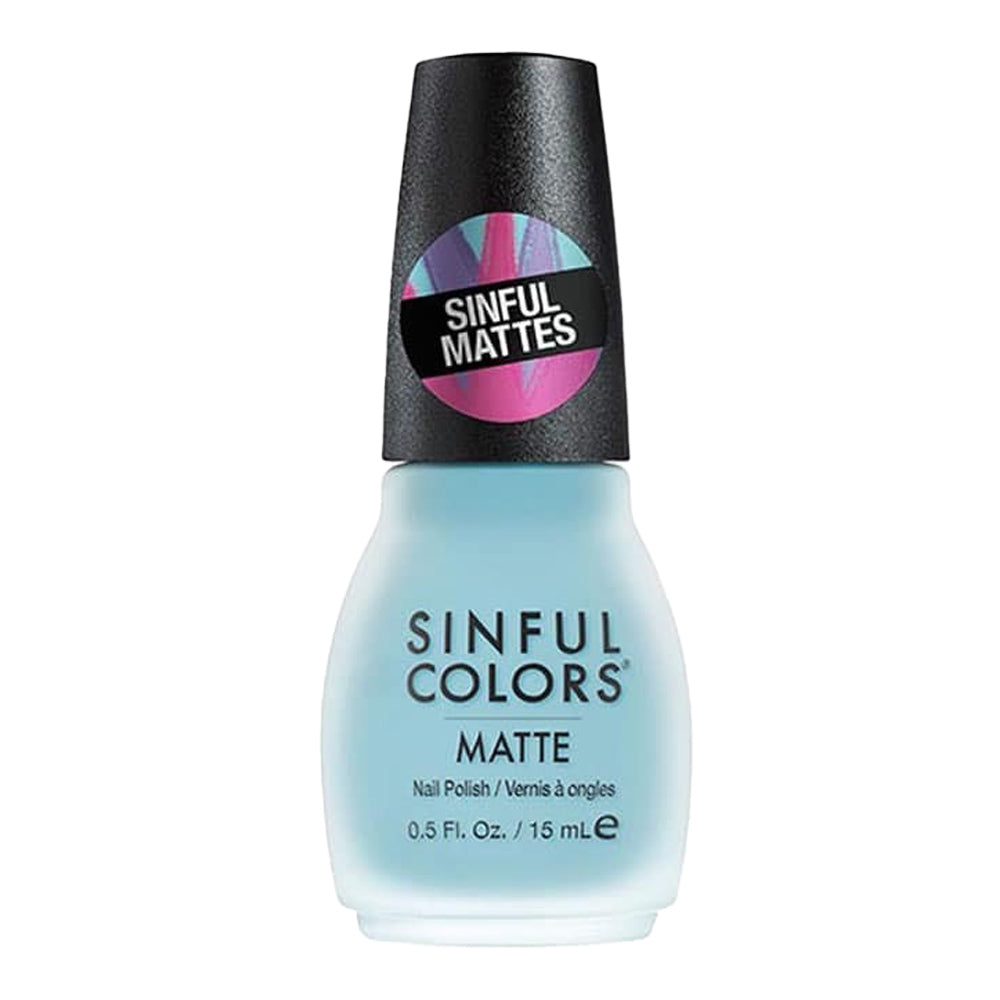 SinfulColors Matte Nail Polish 15ml 2561 STATE-MINT