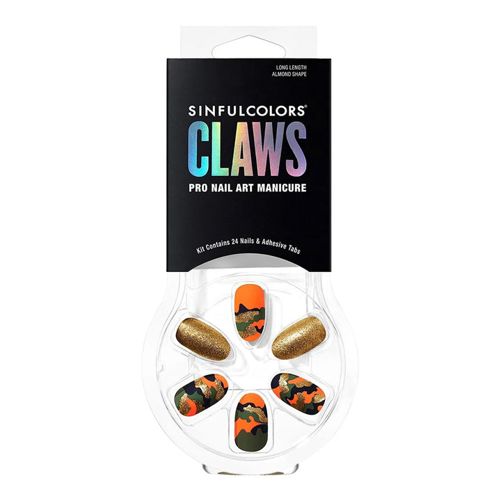 SinfulColors Claws Pro Nail Art Manicure 2661 FEMME FIGHTER 24pc