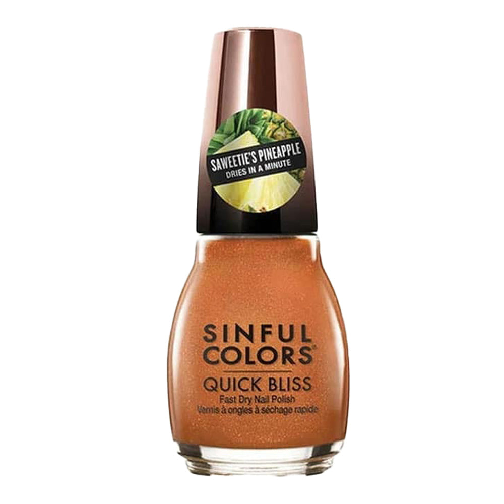 SinfulColors Quick Bliss Nail Polish 15ml 3002 COLADA MAMA