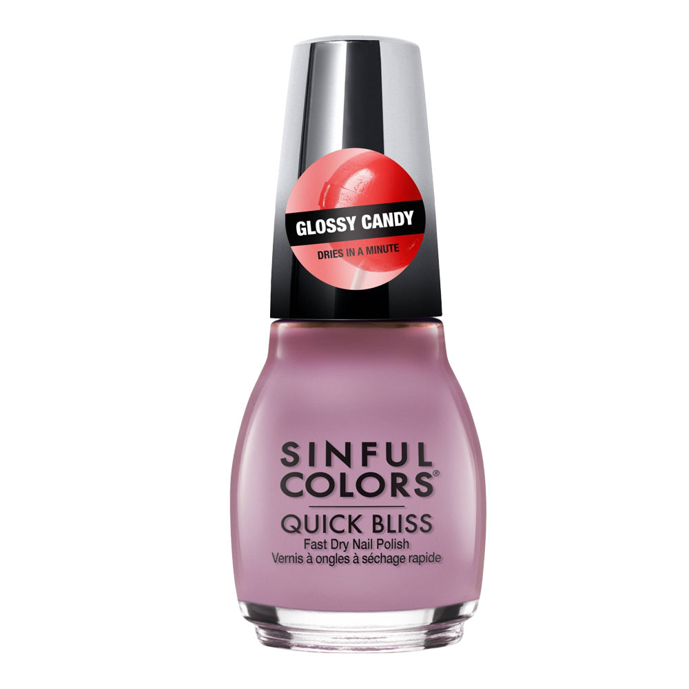 SinfulColors Quick Bliss Nail Polish 15ml 3049 SUGARPLUM SUCKER