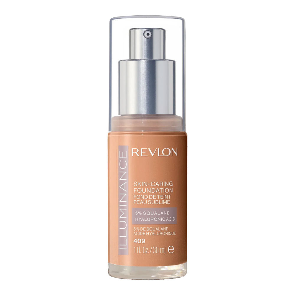 Revlon Illuminance Foundation in shade 409 BRULEE - hydrating, skin-caring coverage