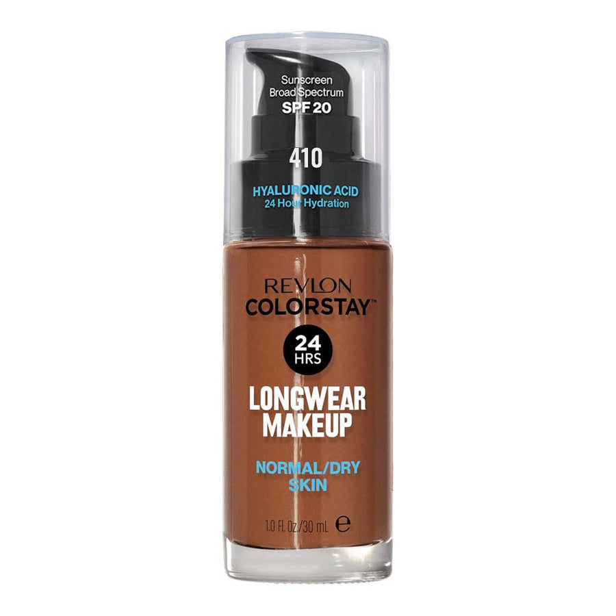 Revlon ColorStay Longwear Makeup Normal/Dry Skin SPF20 30ml in shade 410 CAPPUCCINO - hydrating foundation with 24H wear
