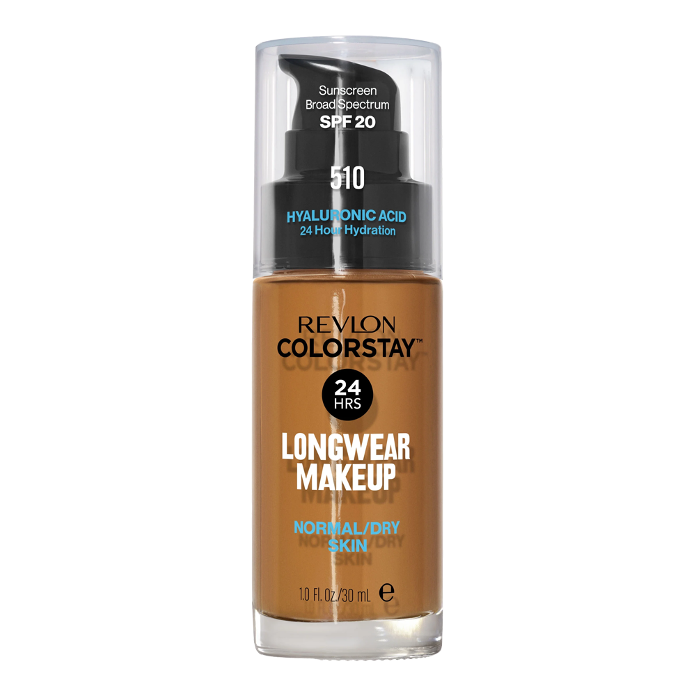 Revlon ColorStay Longwear Makeup Normal/Dry Skin SPF20 30ml in shade 510 PECAN - hydrating foundation with 24H wear

