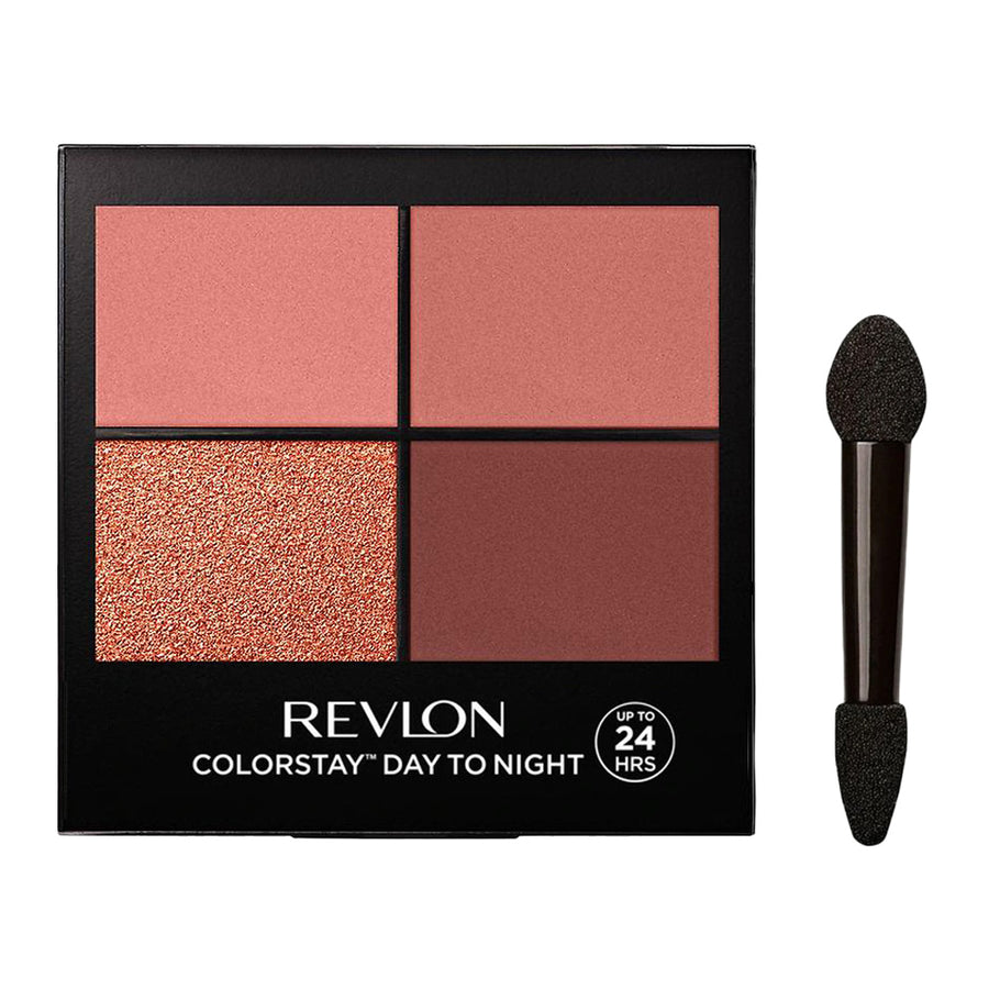 Revlon Day to Night Eyeshadow Quad 560 STYLISH - Longwear, buttery-soft formula
