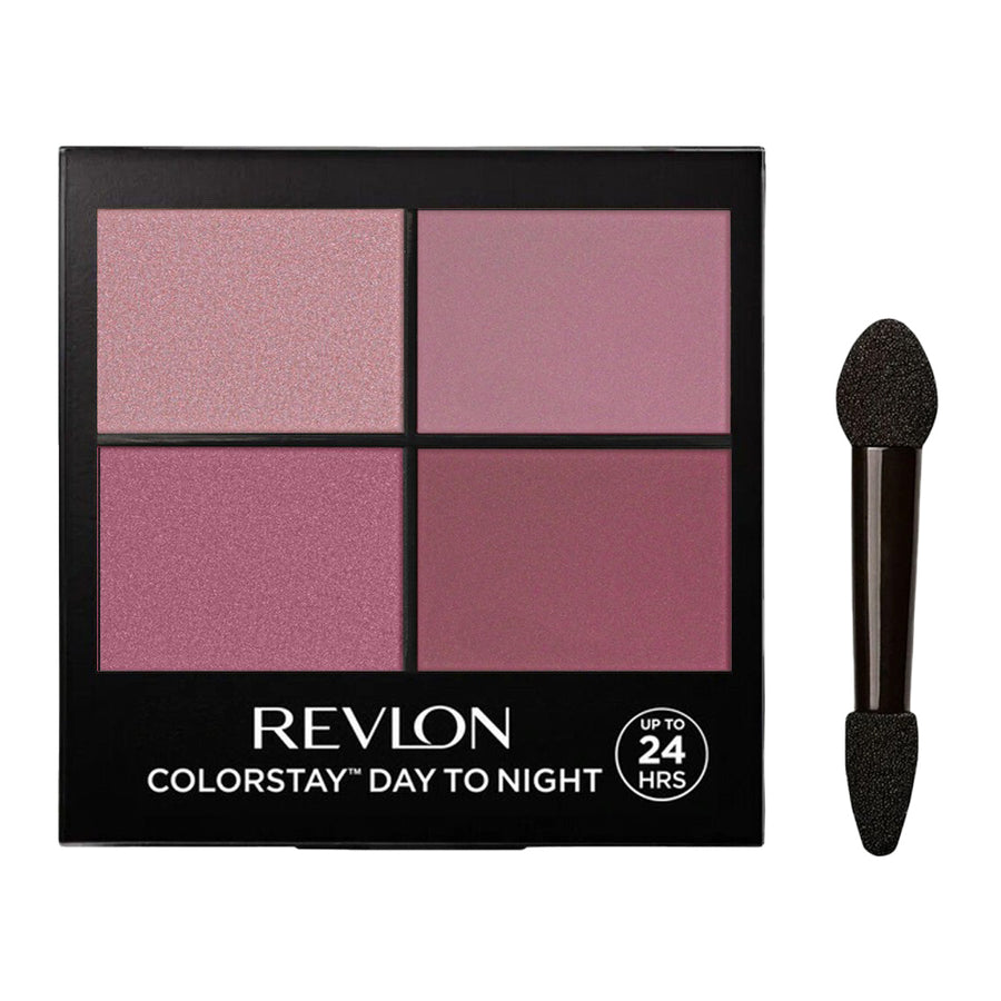 Revlon Day to Night Eyeshadow Quad 575 EXQUISITE - Longwear, buttery-soft formula
