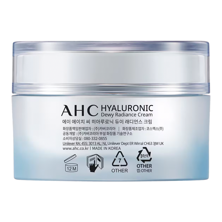AHC Hyaluronic Dewy Radiance Cream 50ml