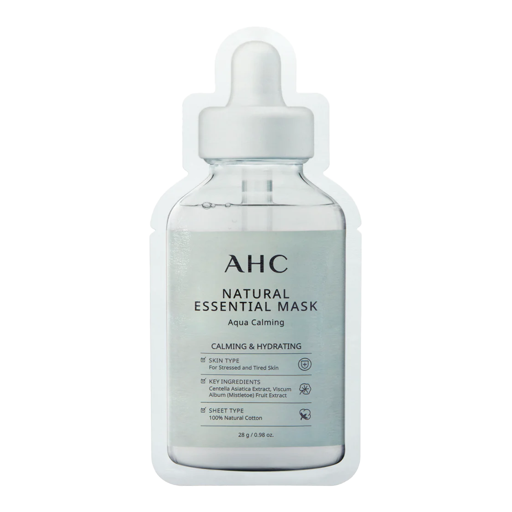 AHC Natural Essential Mask Aqua Calming 28g - 5 pack
