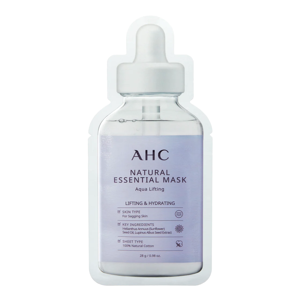 AHC Natural Essential Mask Aqua Lifting 28g - 5 pack