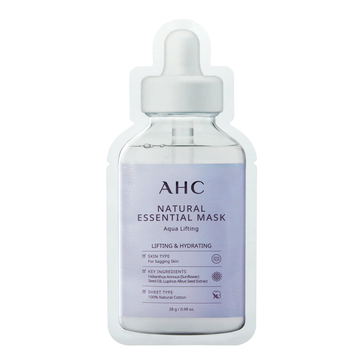 AHC Natural Essential Mask Aqua Lifting 28g - 5 pack