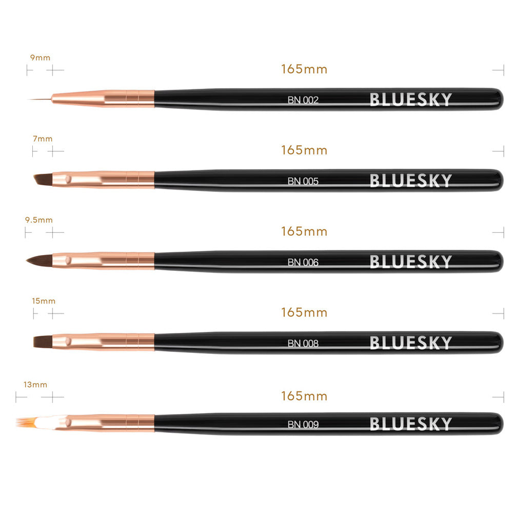 Bluesky 5pc Nail Brush Set
