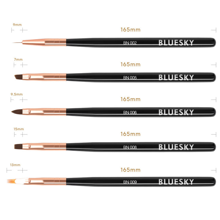 Bluesky 5pc Nail Brush Set