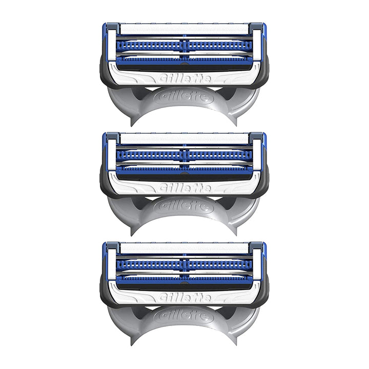 King C. Gillette Neck Razor blade refills 3 pack