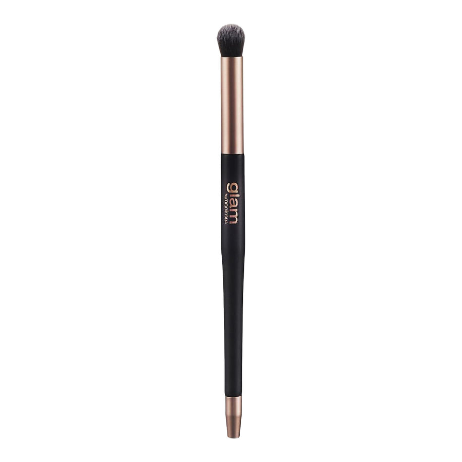 Glam by Manicare GE1 Blending Crease Brush with tapered head and dual fibres for precise colour application and seamless eyeshadow blending