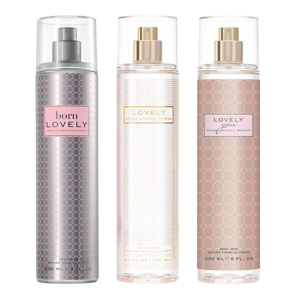 Lovely by Sarah Jessica Parker 3pc Body Mist Set