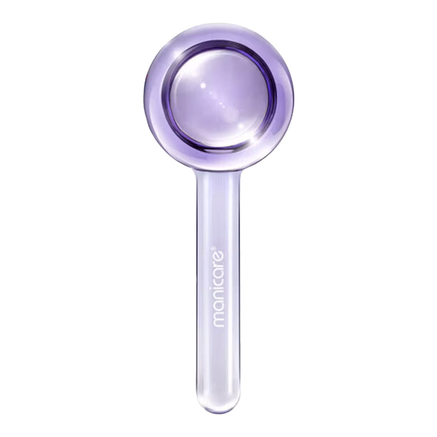 Manicare DermaSOOTHE Massage Globe for calming redness, relieving puffiness, and boosting skincare absorption when used warm or cold