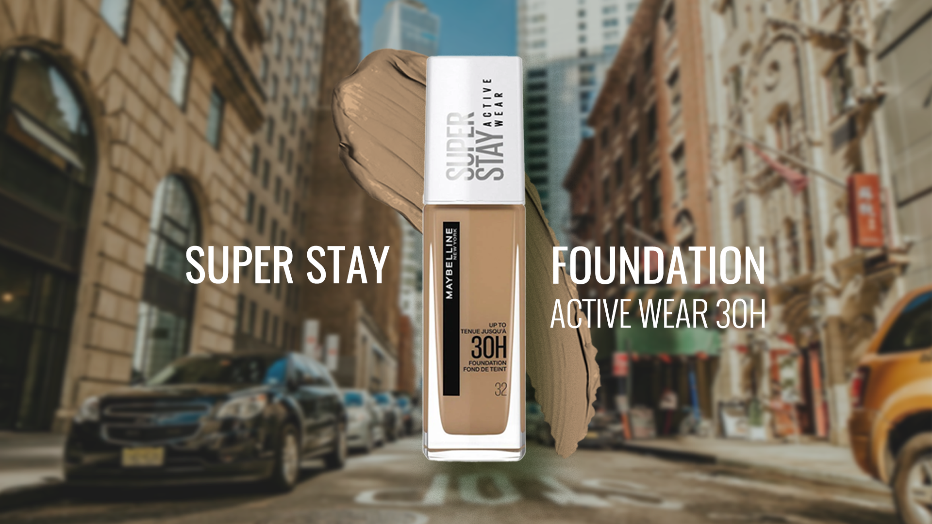 Maybelline Super Stay 30H Active Wear Foundation offering full coverage and matte finish for all-day wear | Blush Fiji