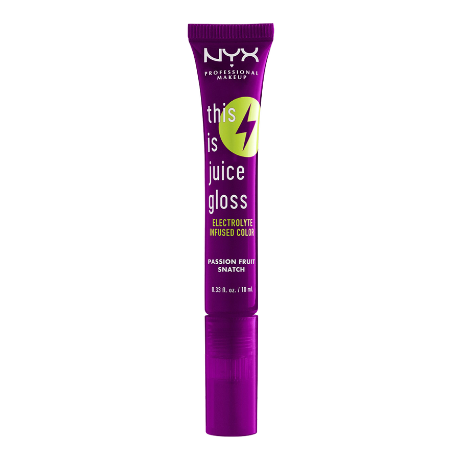 NYX This is Juice Gloss PASSION FRUIT TIJG06 with glossy vegan shine and 12-hour hydration