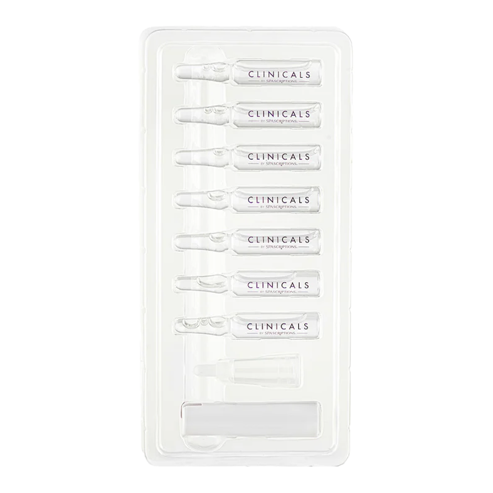 Clinicals by Spascriptions Resurfacing Facial Serum Ampoules 7 x2.8ml