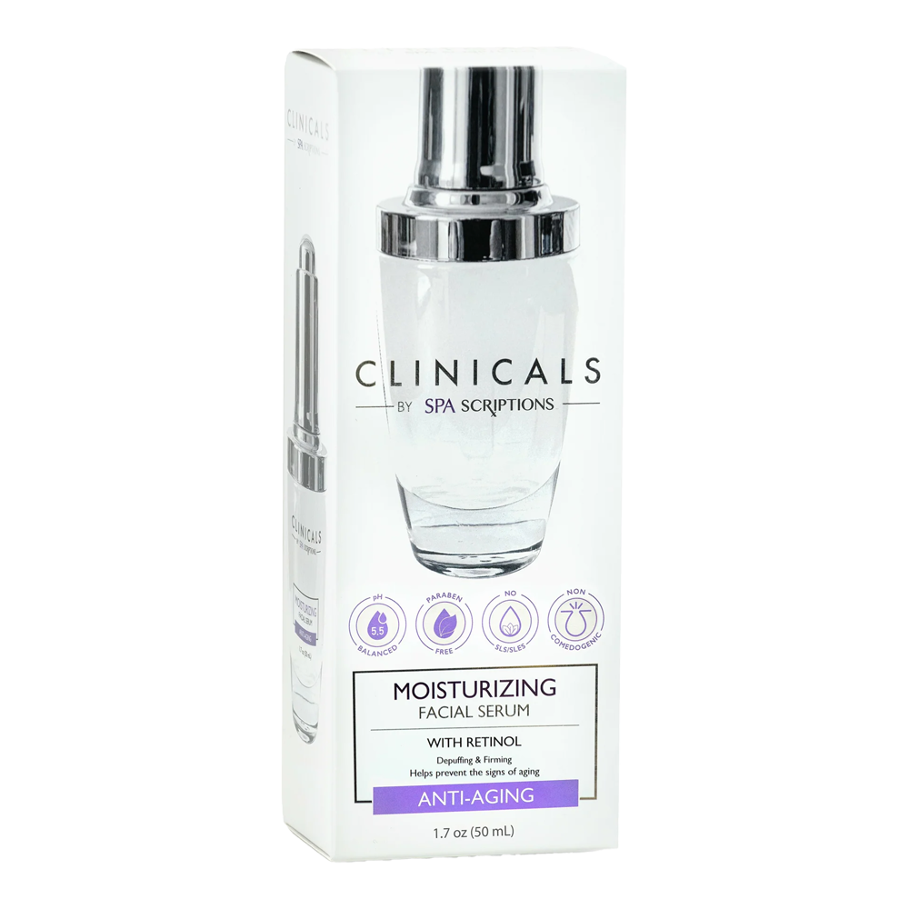 Clinicals by Spascriptions Anti-Aging Moisturizing Facial Serum with Retinol 50ml