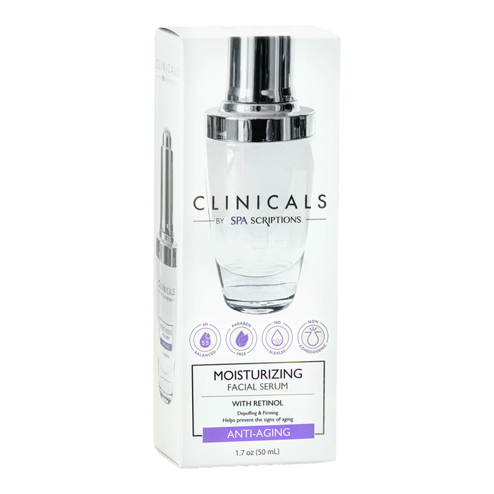 Clinicals by Spascriptions Anti-Aging Moisturizing Facial Serum with Retinol 50ml