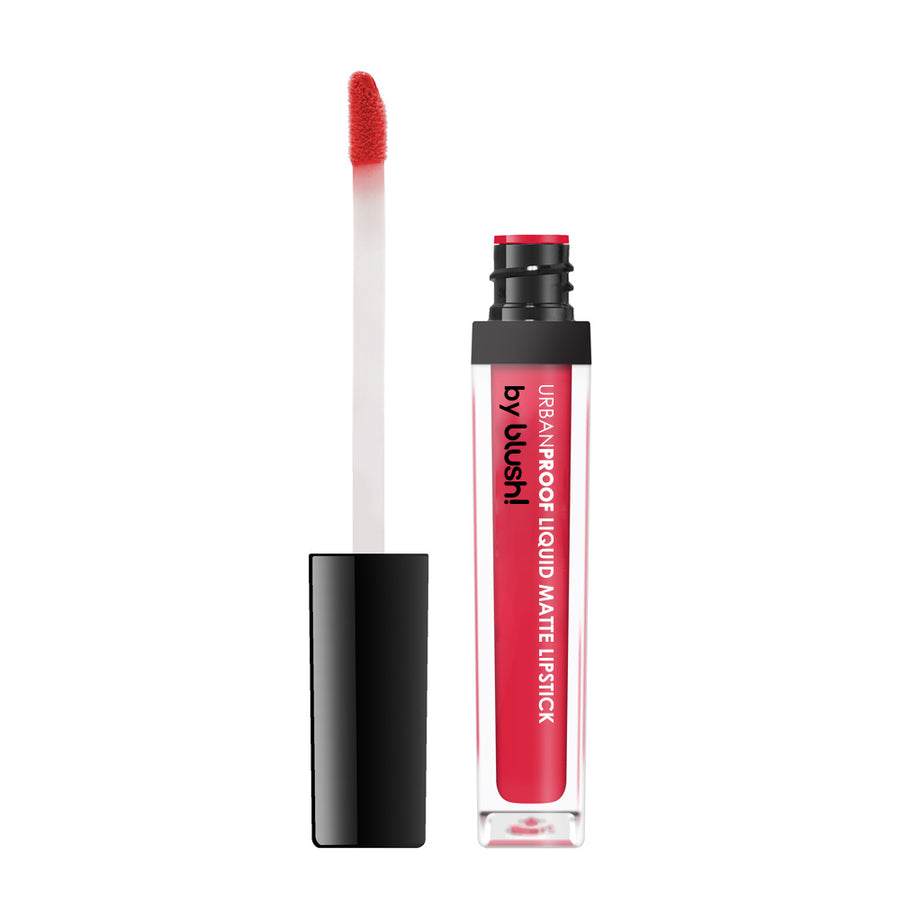 UrbanProof Lipstick 09 RASPBERRY TART by Blush with bold matte pigment, waterproof, vegan formula and transfer-free finish for all-day wear