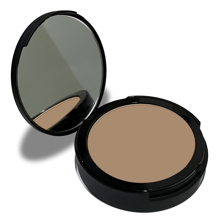 UrbanProof Pressed Powder 05 by Blush with matte, lightweight finish to reduce shine and smooth skin—longwearing and exclusive to Blush Fiji