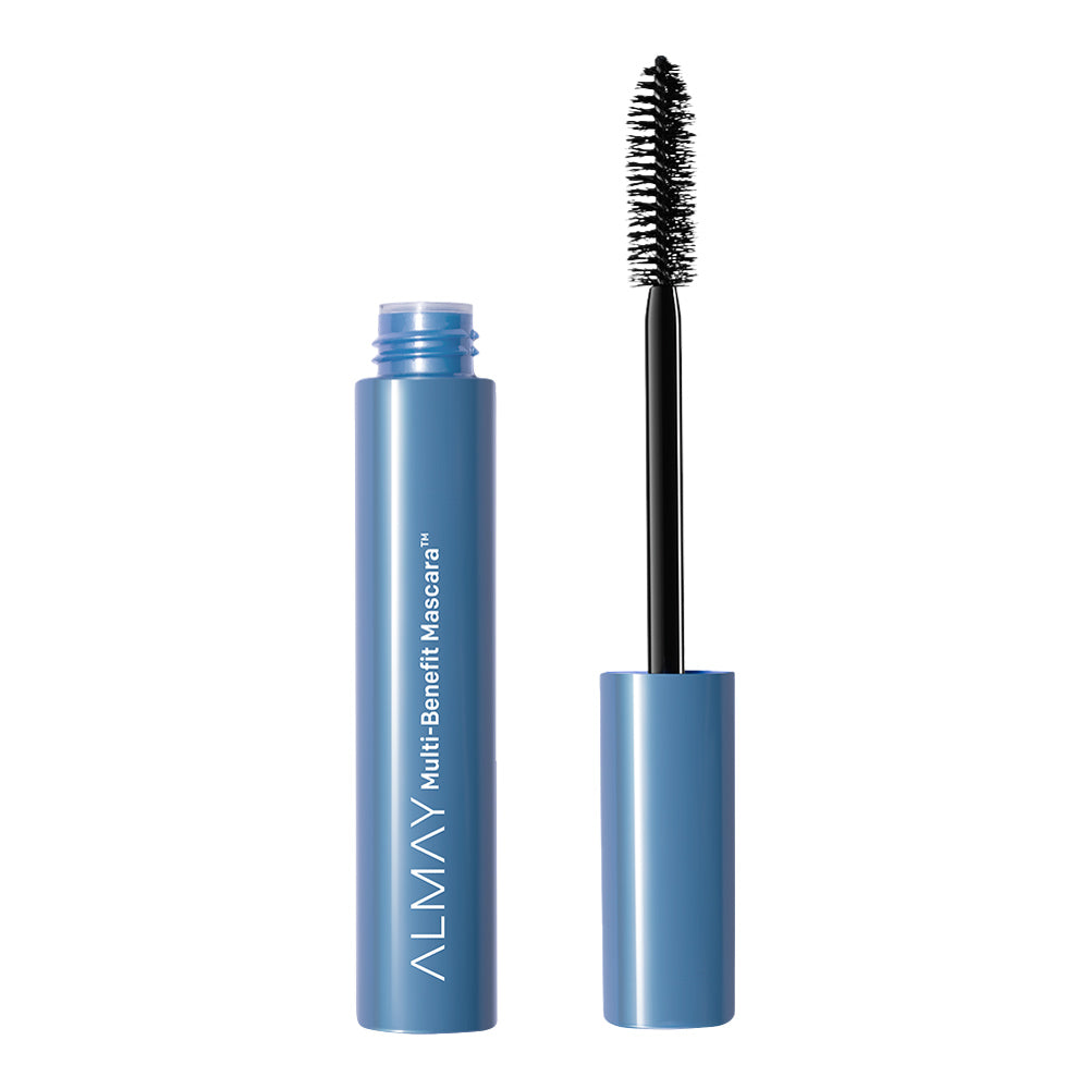 Almay Multi-Benefit Mascara in 503 Blackened Brown – washable, keratin-infused and lash-conditioning