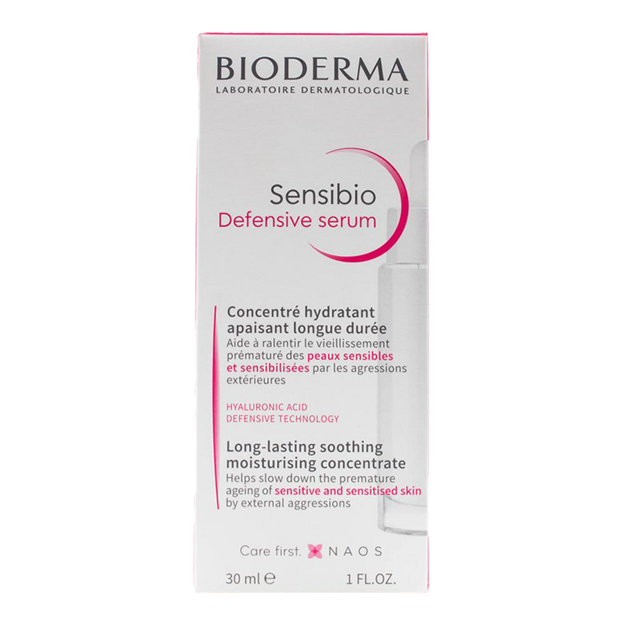 Bioderma Sensibio Defensive Serum – anti-redness barrier repair serum for sensitive skin with antioxidant DEFENSIVE™ complex