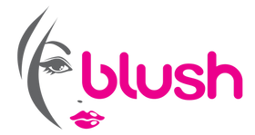 Blush Fiji logo with refined typography reflecting trusted skincare, makeup, and beauty products available throughout Fiji