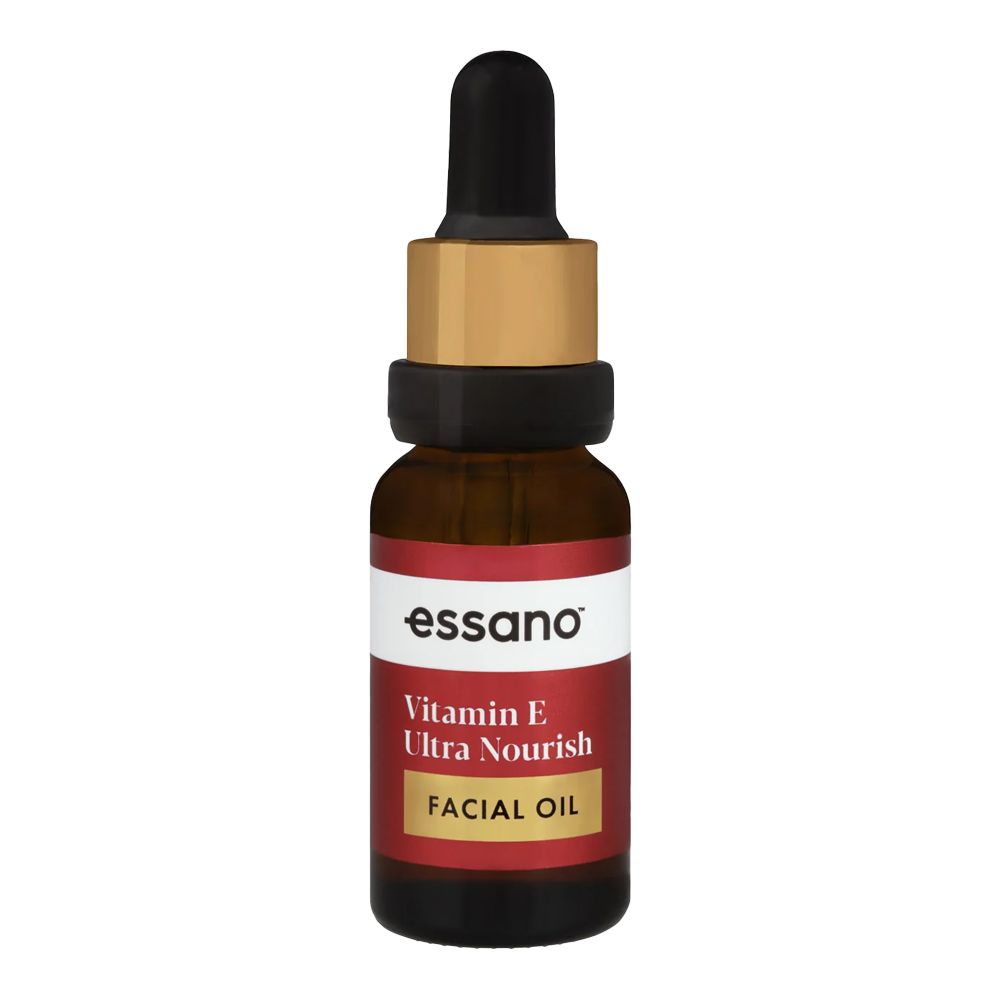 Essano Vitamin E Ultra Nourish Facial Oil – With Vitamin E, turmeric & jojoba to hydrate, protect, and rejuvenate skin.