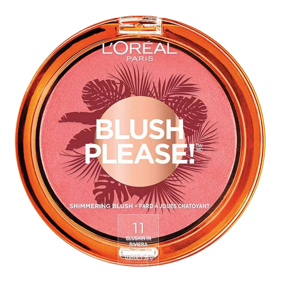 L’Oréal Blush Please! 11 BLUSHIN IN RIVIERA – buildable shimmering blush for glowing, sun-kissed cheeks with a radiant rosy finish