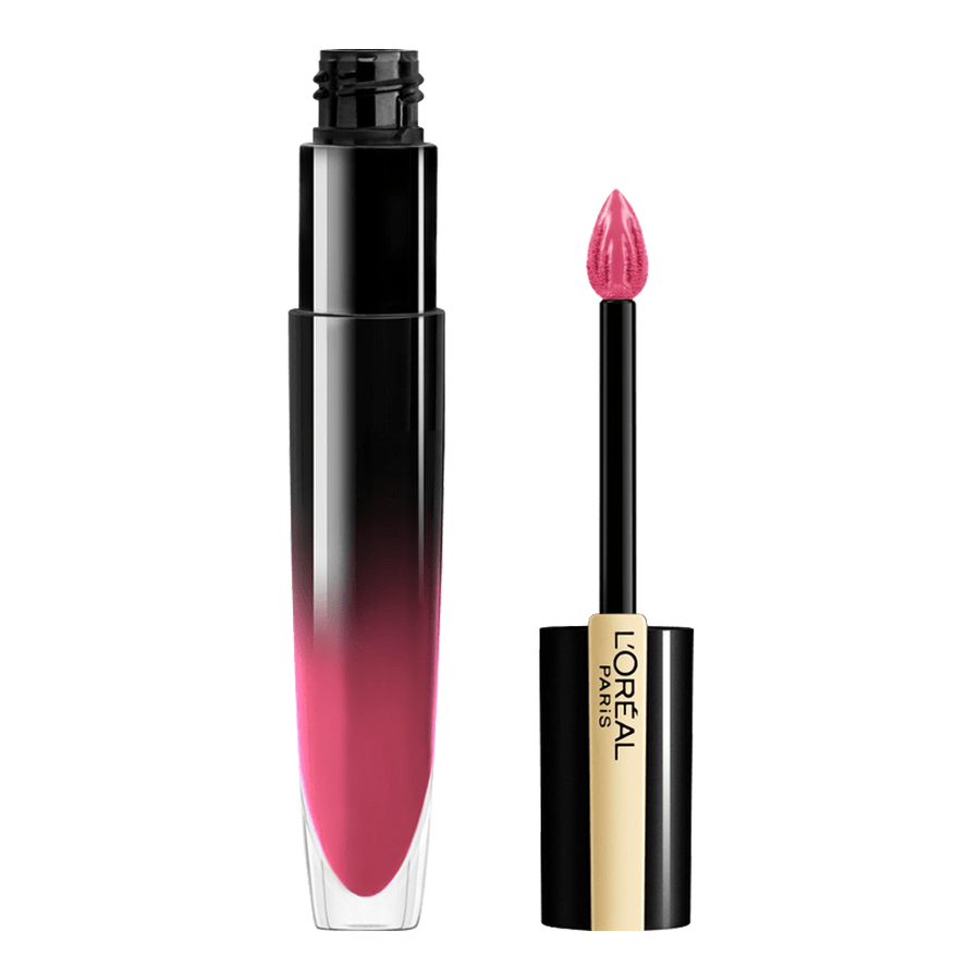 L’Oréal Brilliant Lip Stain 316 BE CHEERFUL – luminous glossy lip stain with lasting, lightweight colour