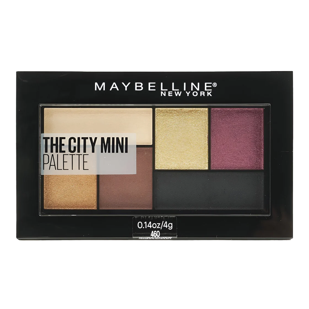 Maybelline City Mini Palette 460 GRAMERCY DECADENCE with six blendable matte and shimmer eyeshadows
