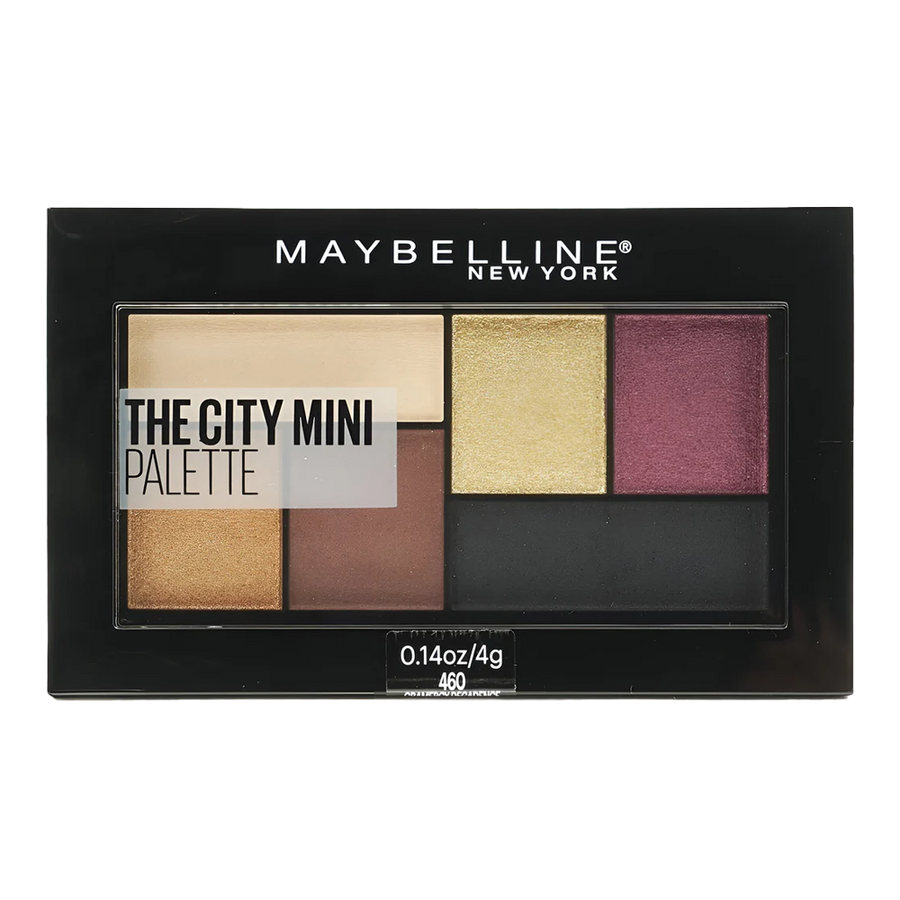 Maybelline City Mini Palette 460 GRAMERCY DECADENCE with six blendable matte and shimmer eyeshadows