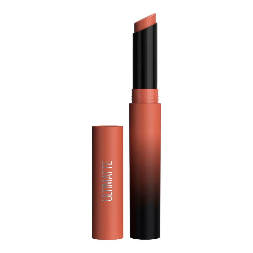 Maybelline Color Sensational Ultimatte Lipstick 788 MORE HONEY bullet – matte finish product photo on white background
