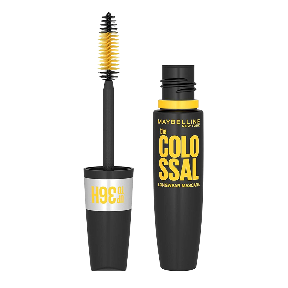 Maybelline Colossal 36H Mascara 212 VERY BLACK – waterproof, smudge-proof, volumising, intense black lashes all day