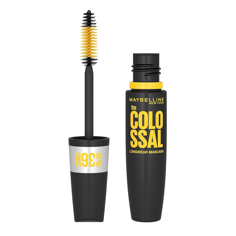 Maybelline Colossal 36H Mascara 212 VERY BLACK – waterproof, smudge-proof, volumising, intense black lashes all day