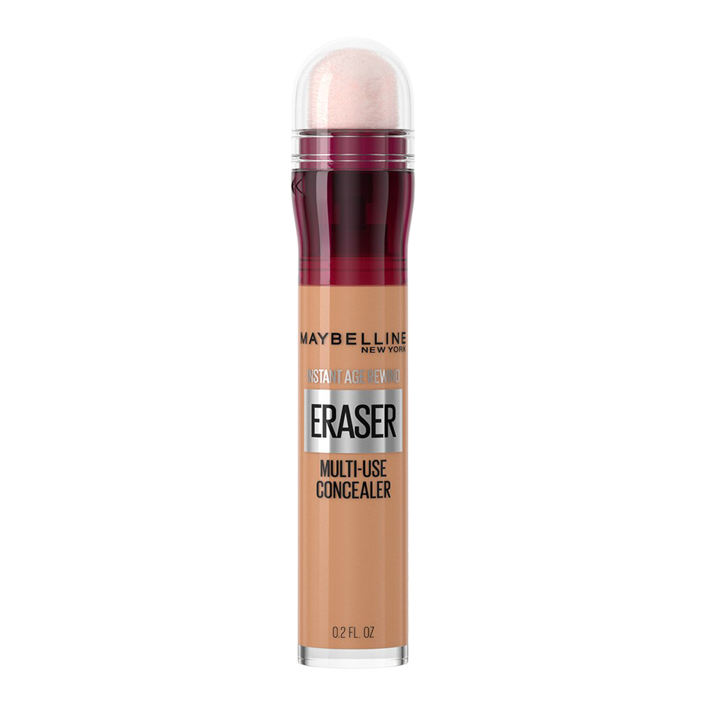 Maybelline Instant Age Rewind Eraser Multi-Use Concealer with sponge applicator for 12HR crease-resistant coverage Blush Fiji