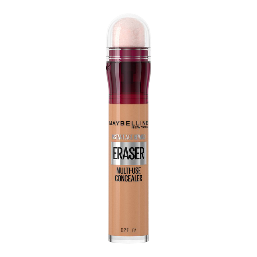 Maybelline Instant Age Rewind Eraser Multi-Use Concealer with sponge applicator for 12HR crease-resistant coverage Blush Fiji