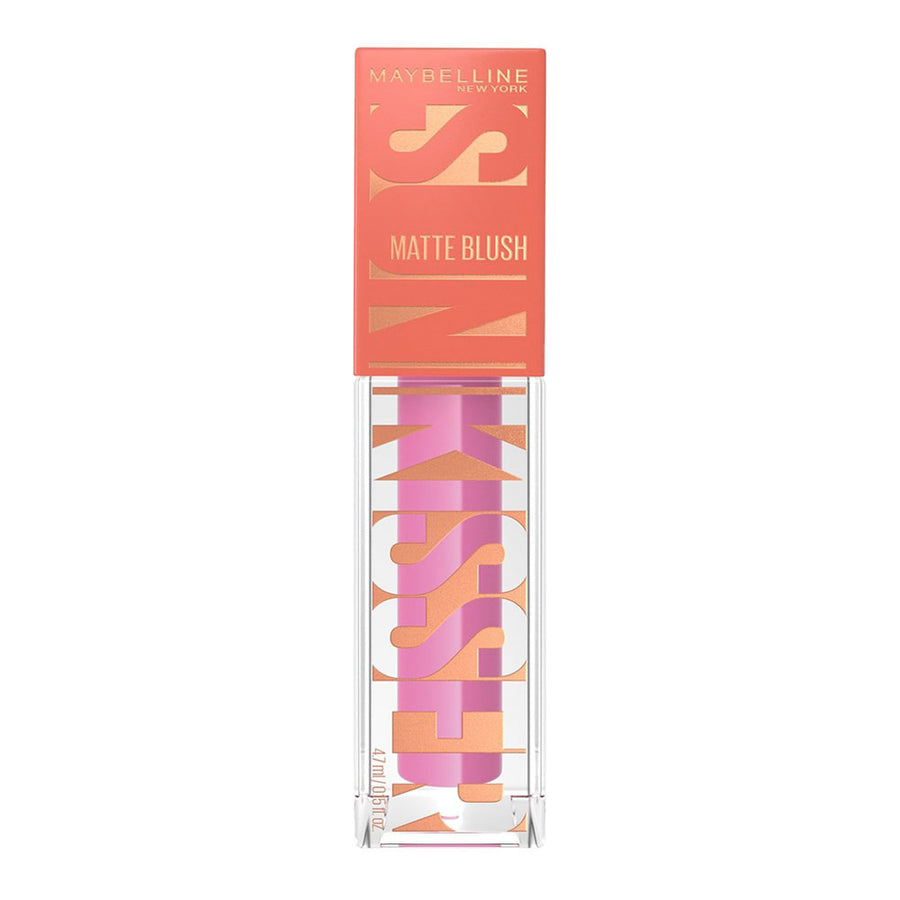 Maybelline Sunkisser Matte Blush 32 Lilac Clouds, soft matte tint with buildable colour and longwear finish – Blush Fiji