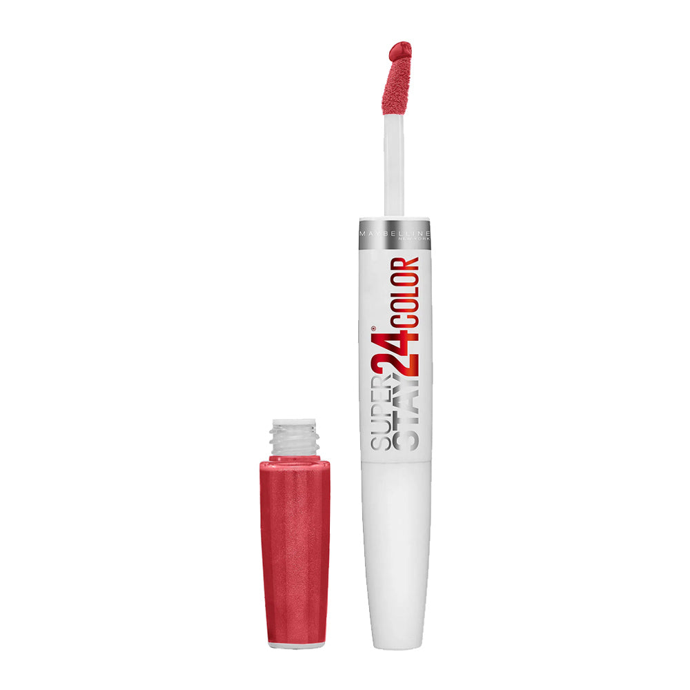 Maybelline Super Stay 24 Color Lipstick in 020 C0NTINUOUS CORAL – bold longwear lip colour with conditioning balm