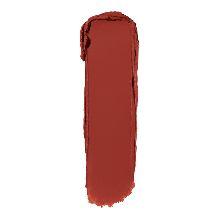 Maybelline Color Sensational Ultimatte Slim Matte Lipstick 899 More Rust swatch showing warm terracotta matte colour