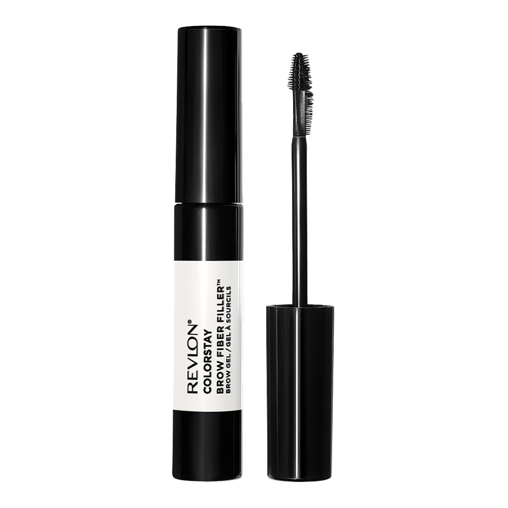 Revlon Brow Fiber Filler 306 CLEAR 6.8g – tinted fibre gel for 2-day wear, fuller brows, waterproof hold and soft natural-looking finish