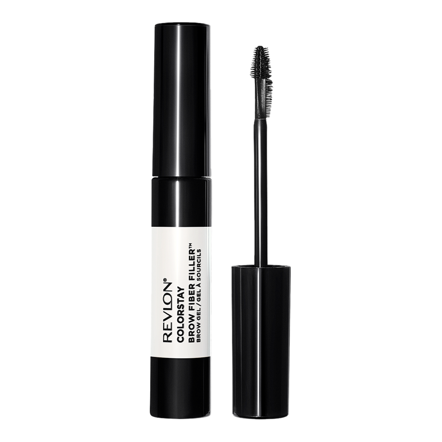 Revlon Brow Fiber Filler 306 CLEAR 6.8g – tinted fibre gel for 2-day wear, fuller brows, waterproof hold and soft natural-looking finish